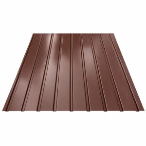 T8 trapézlemez, barna, RAL 8017