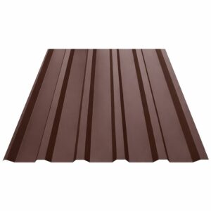 T35 trapézlemez, barna, RAL 8017