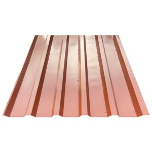 T35 trapézlemez, téglavörös, RAL 8004