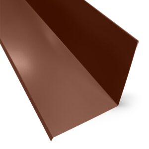 Felső falszegő, barna, RAL 8017, 200cm